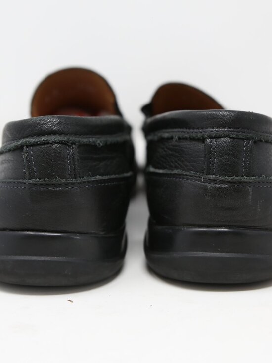 Allen Edmonds Miles Shoes Mens Size 9 D Black Leather Venetian Loafers Slip-On main image 8